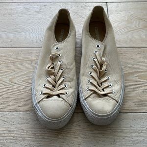 Leather Converse